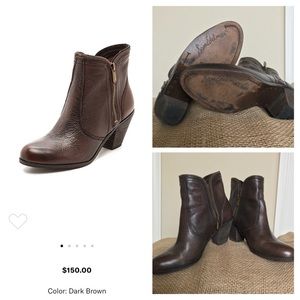 Dark Brown Sam Edelman Booties